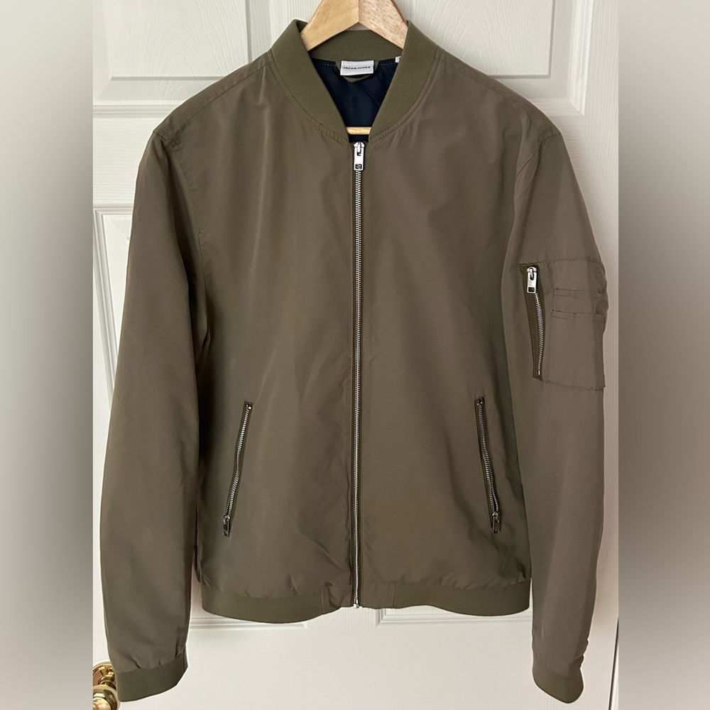 Jack and Jones Green Bomber